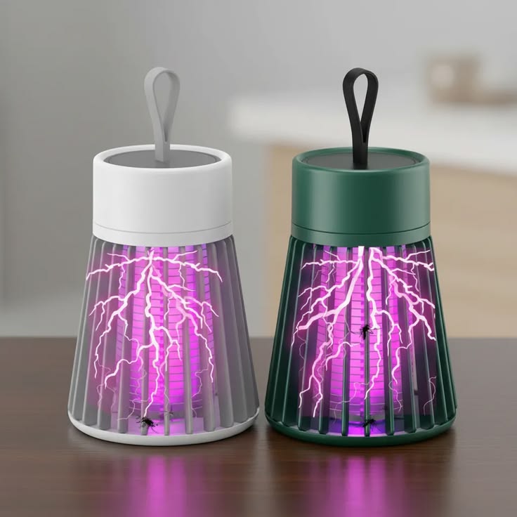 360° UV Mosquito Killer Lamp – Electric Bug Zapper with USB Charging